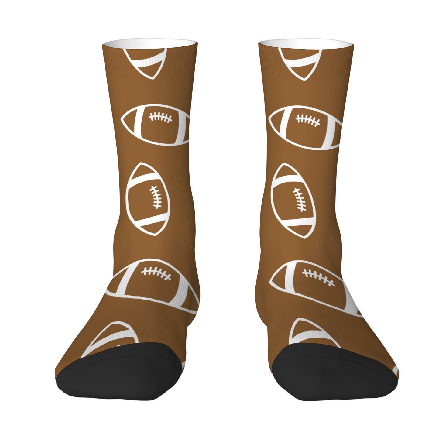 Customizable Football Socks - Faces, Numbers, or Patterns