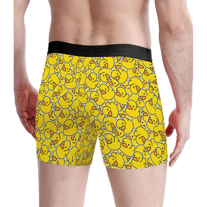 Custom Men's Underwear & Socks Set - Duck Ducky Design