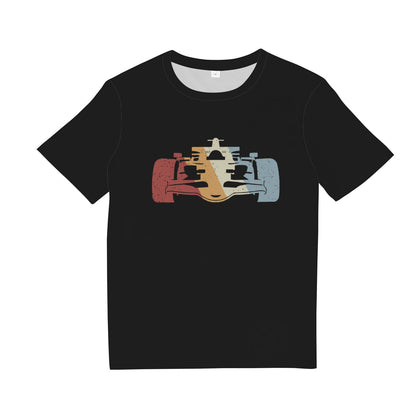 Racing Car Retro Style Vintage Tee Shirt