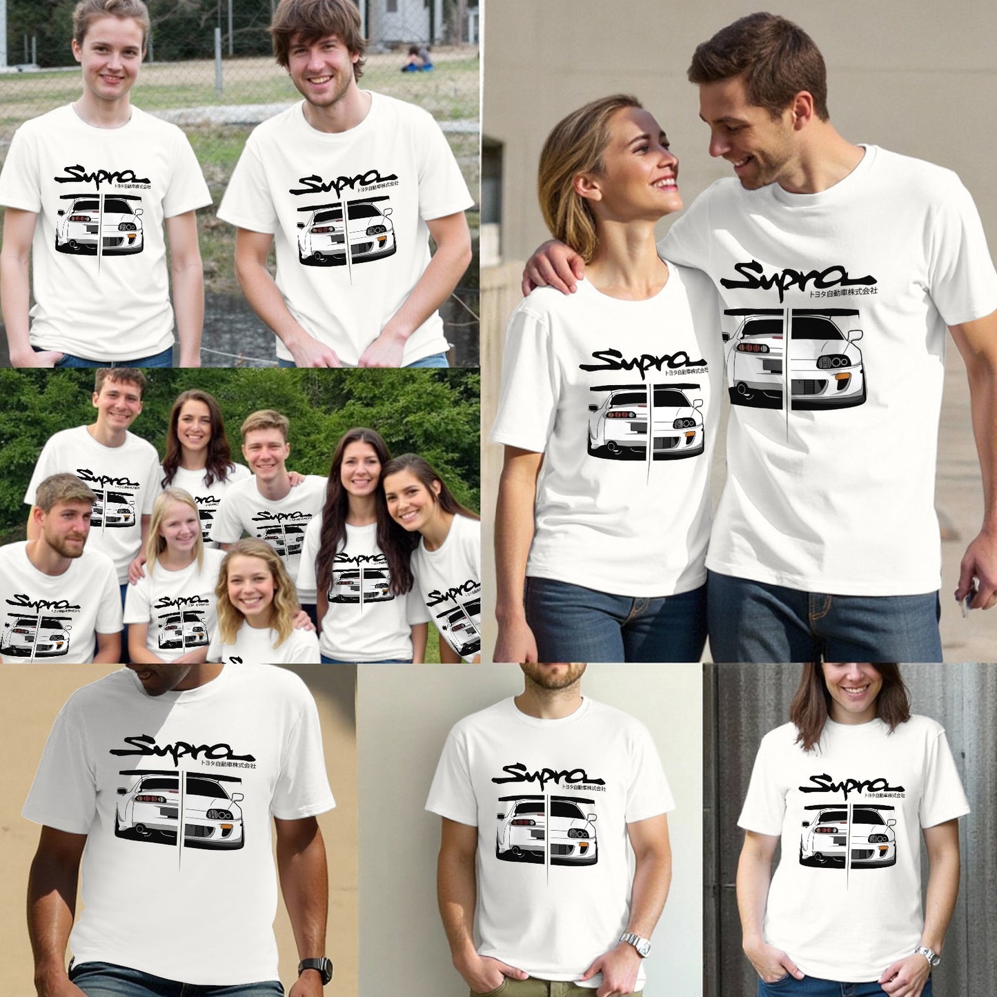 Mitsubishi Lancer Evo 4 Supra T-Shirts