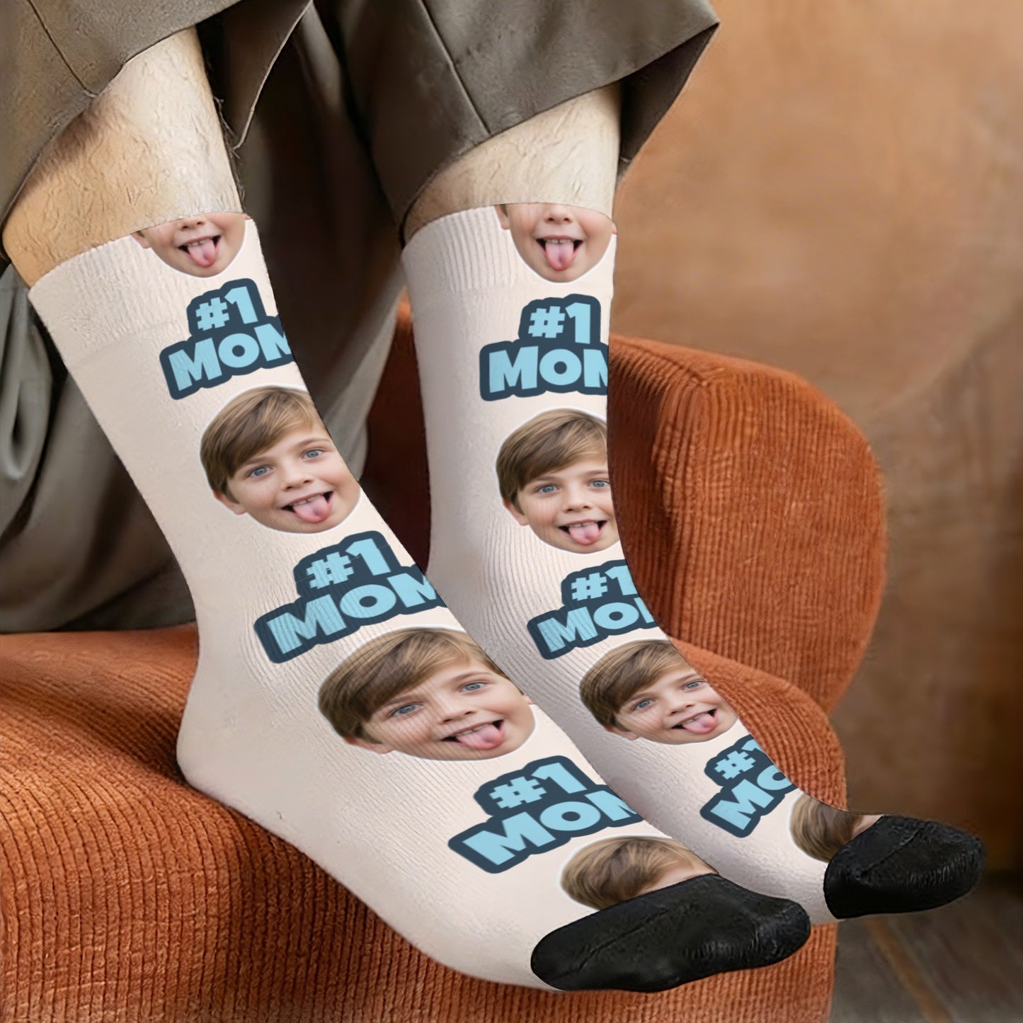 Custom #1 Mom Sock