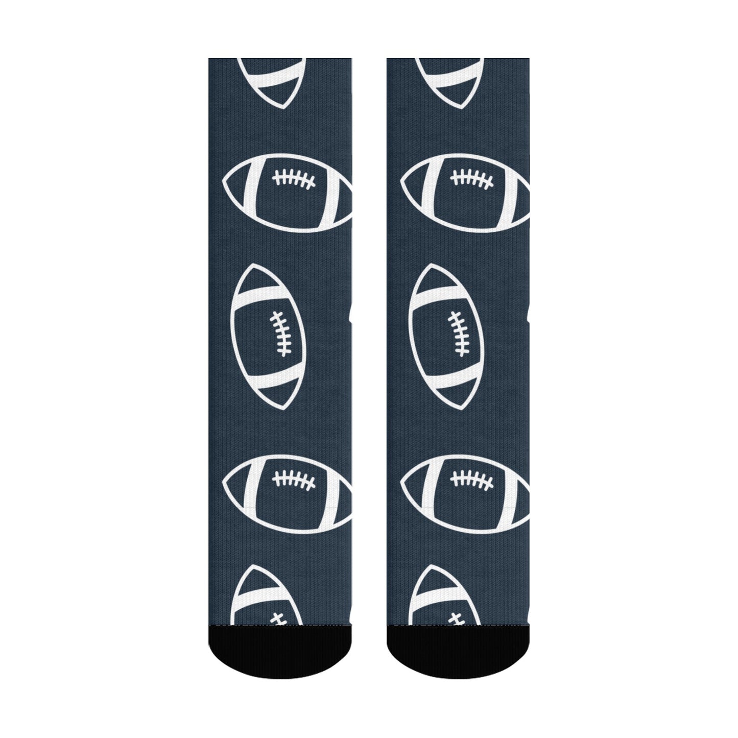 Customizable Football Socks - Faces, Numbers, or Patterns