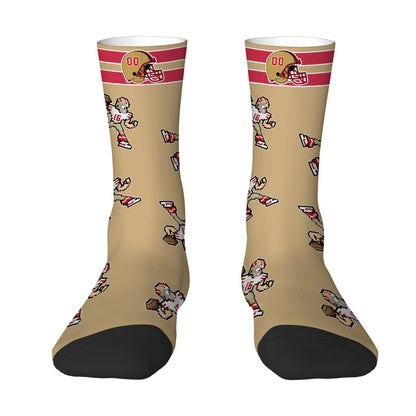 Custom Socks for San Francisco Football Fans