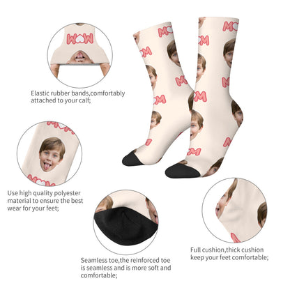 Custom Best Mom Sock
