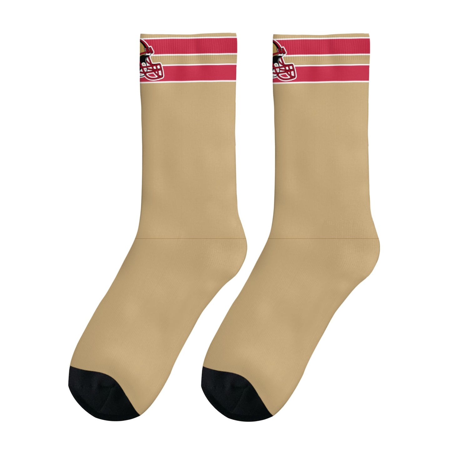San Francisco Football Style Socks – Personalized & Unique