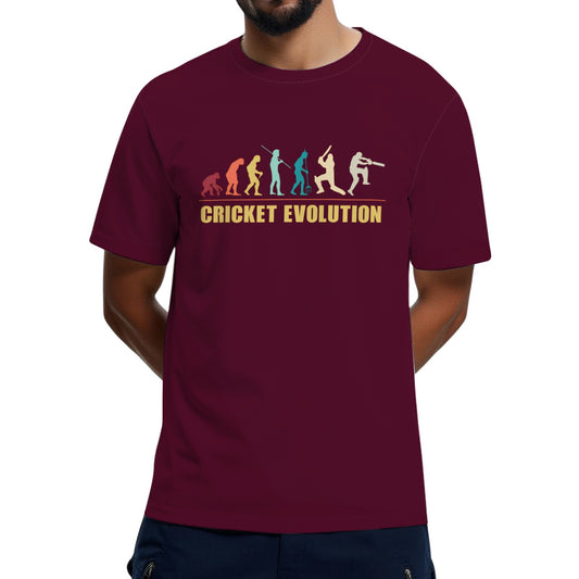Evolution of Cricket Novelty T-Shirts Gift