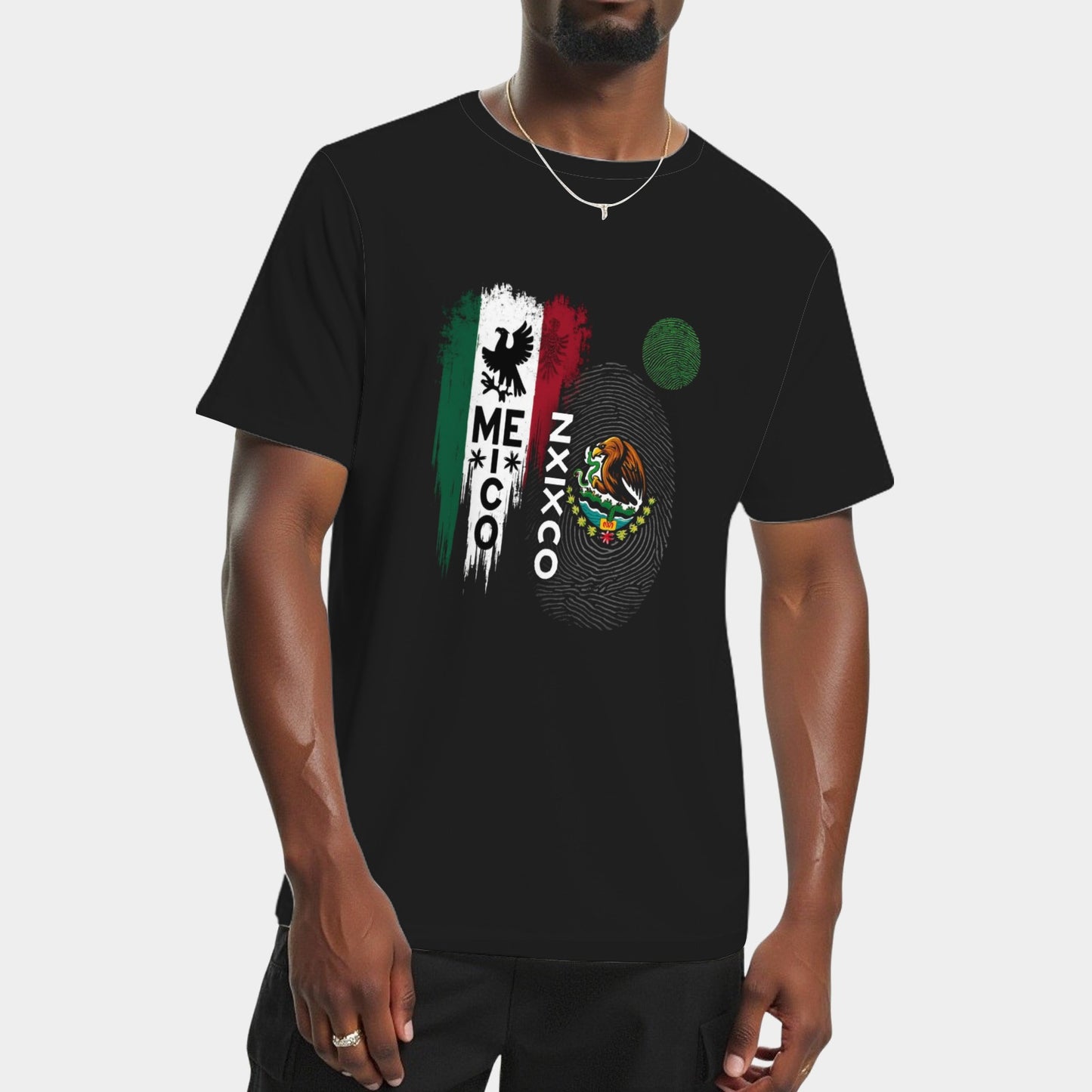 Mexican Independence Day Patriotic Flag Coat Of Arms Mexico Gift Tee Shirt