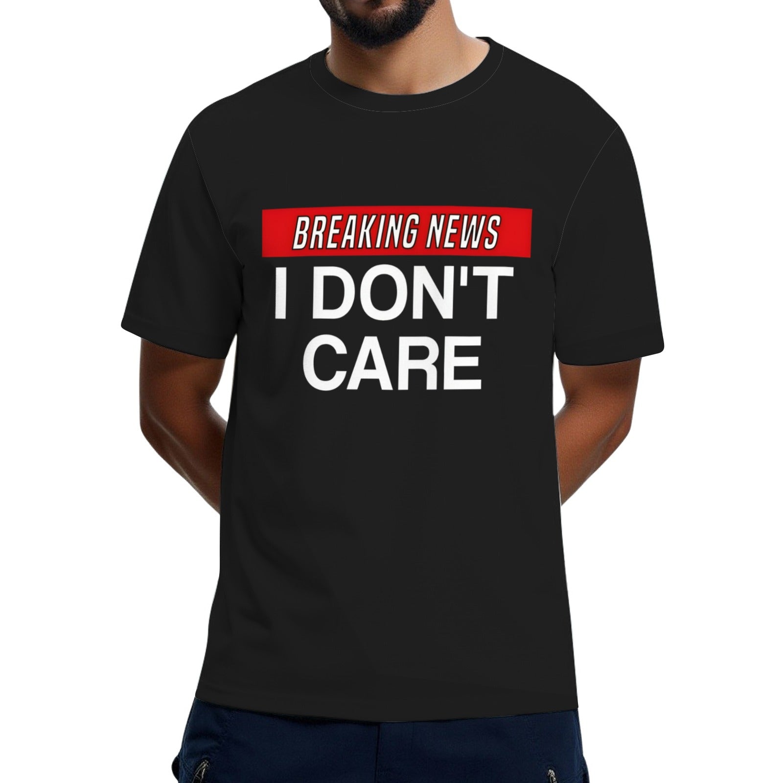 Breaking News I Dont Care T-Shirt