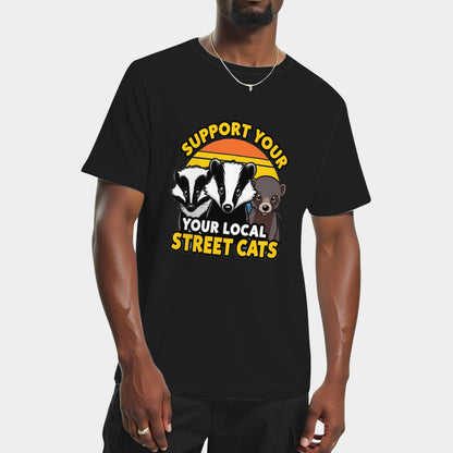 Support Your Local Street Cats T-Shirts