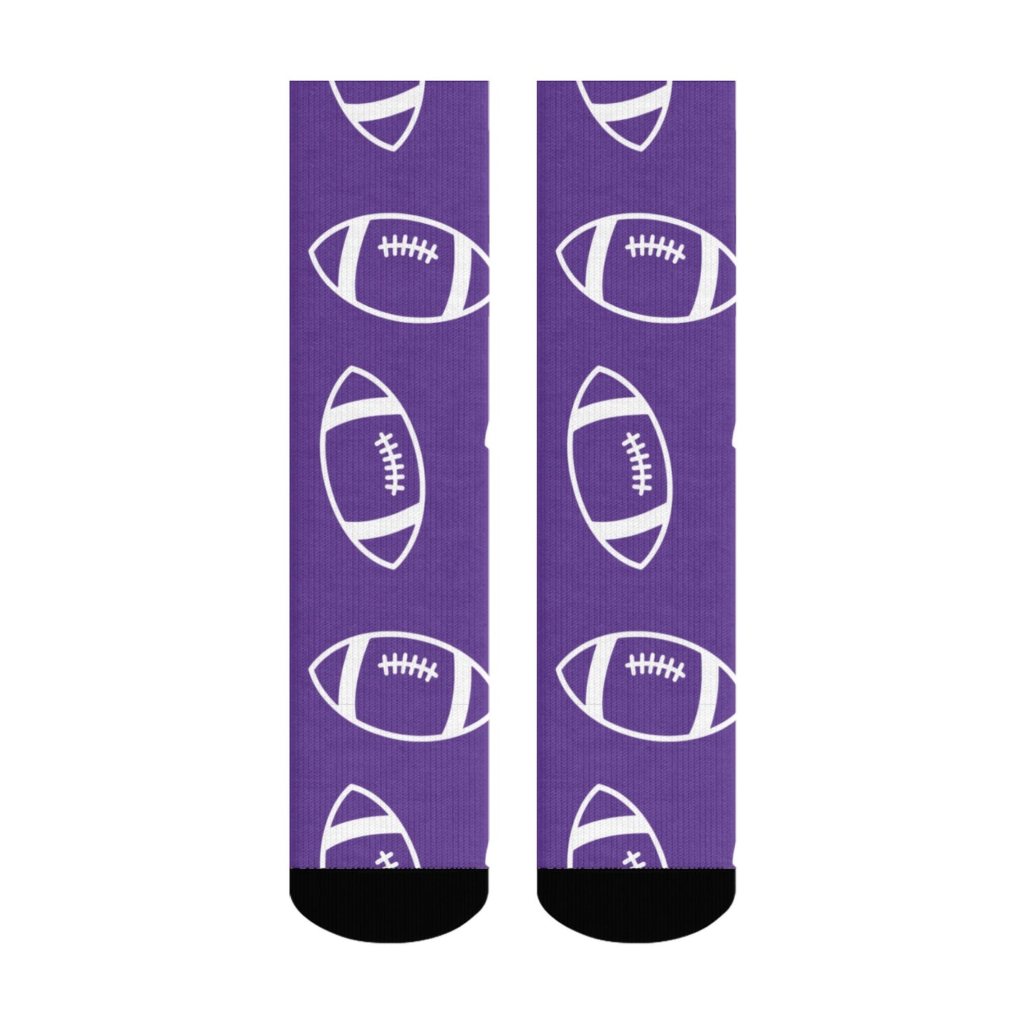 Customizable Football Socks - Faces, Numbers, or Patterns