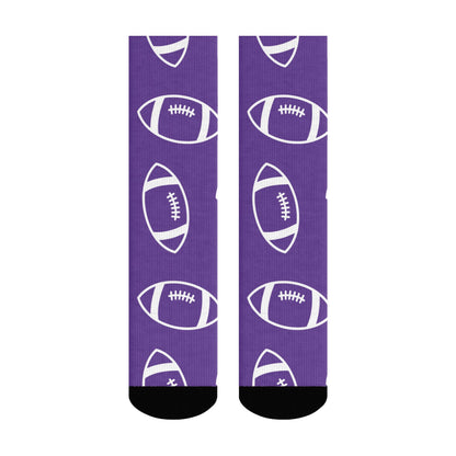 Customizable Football Socks - Faces, Numbers, or Patterns