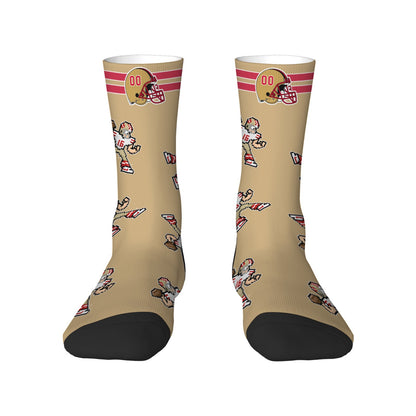 Personalized San Francisco Football Colors Socks & Boxers