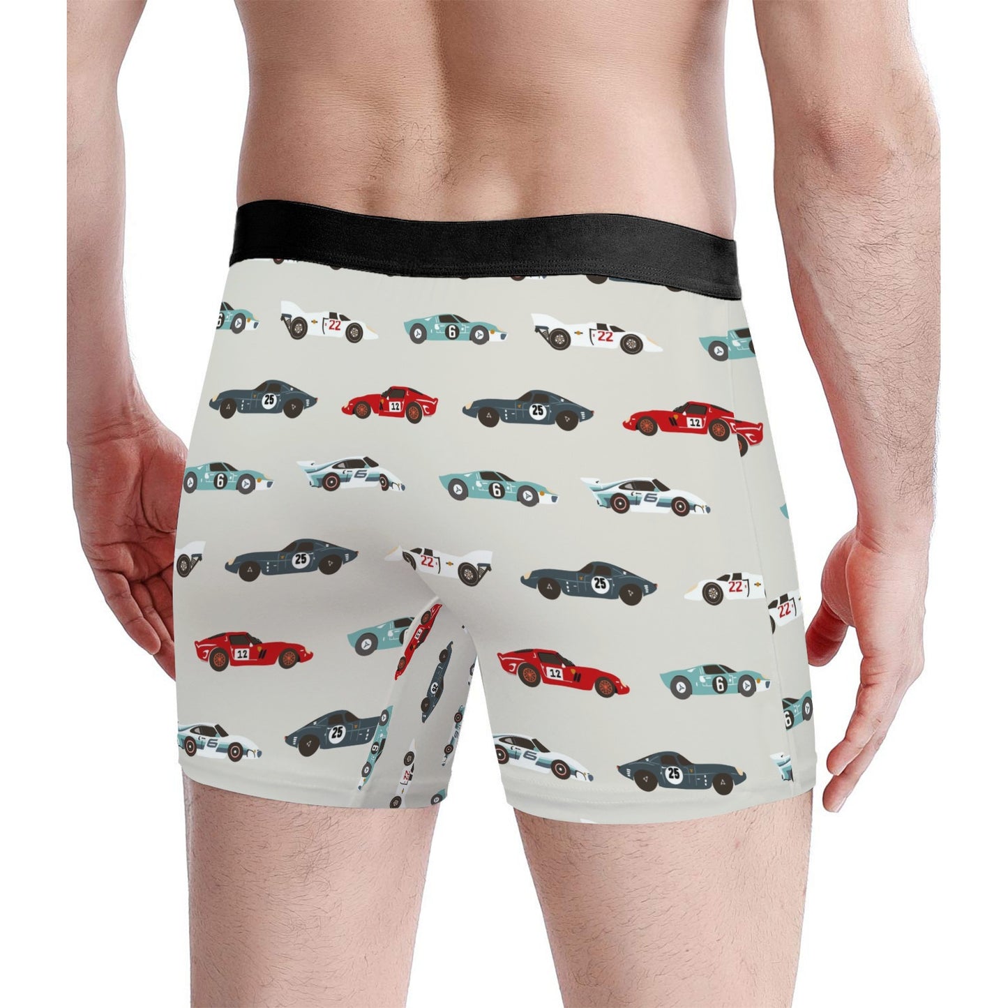 Custom Men's Underwear & Socks Set - Car