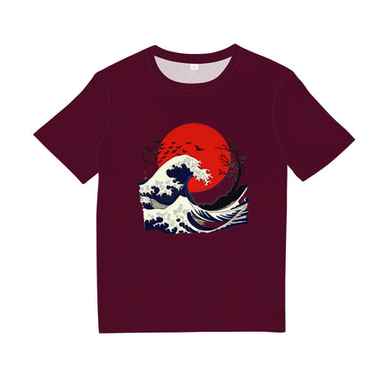 Vintage Kanagawa Japanese The great wave T-Shirt