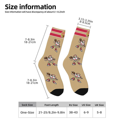 Custom Socks for San Francisco Football Fans