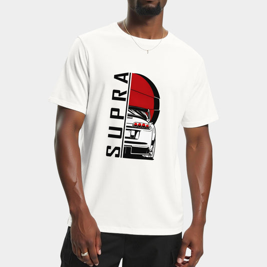 Mitsubishi Lancer Evo 4 Supra Racing Car T-Shirts