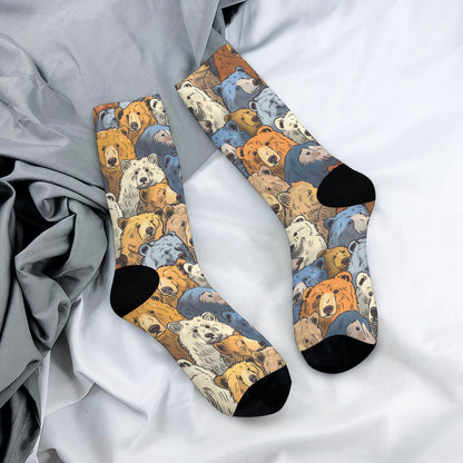 Custom Men's Underwear & Socks Set - Bear Family