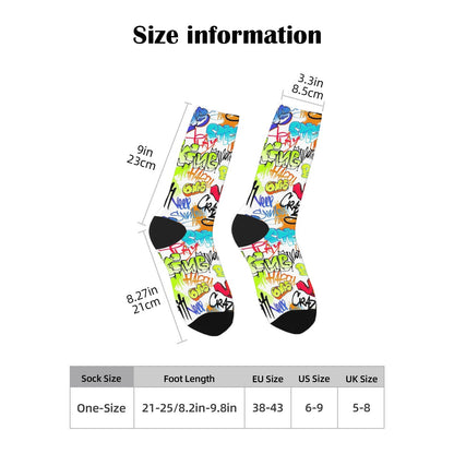 Custom Men's Underwear & Socks Set - Crazy Cool Graffiti
