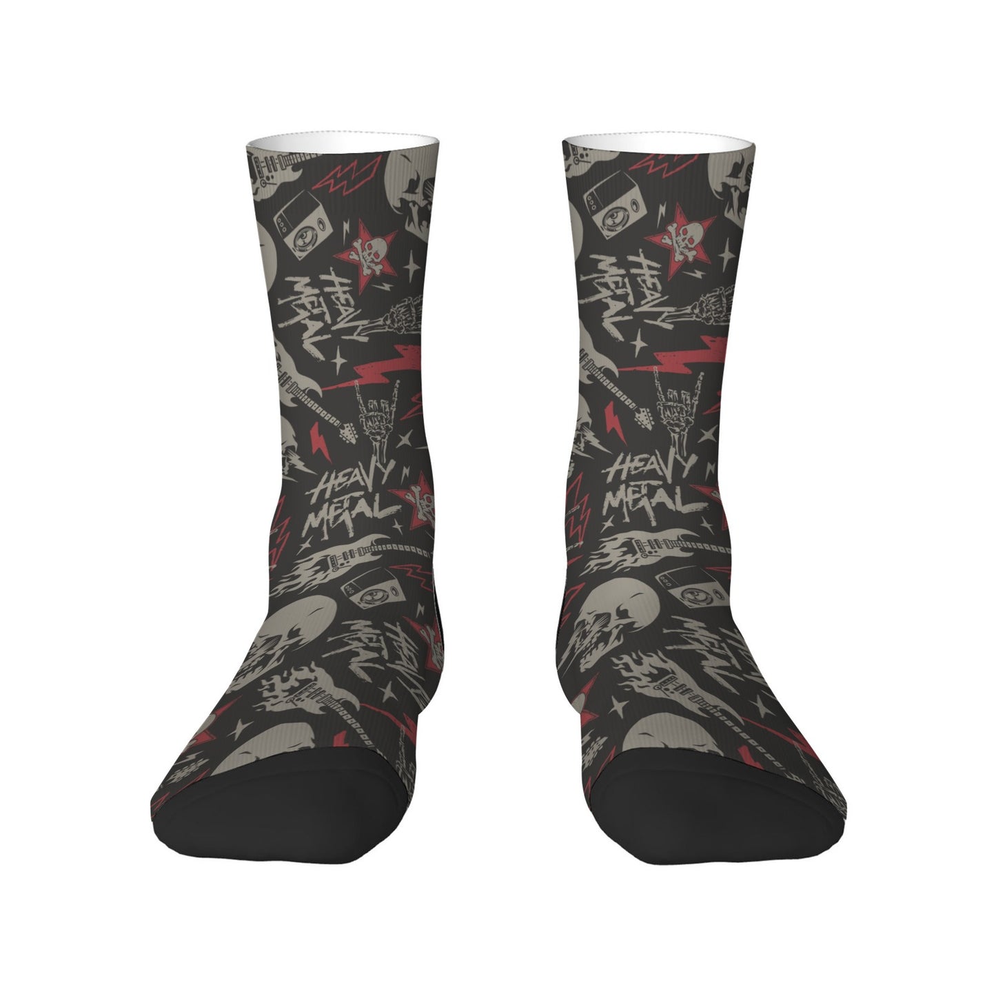 Custom Men's Underwear & Socks Set - Lightning Skull