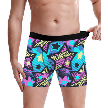 Custom Men's Underwear & Socks Set - Star Pattern