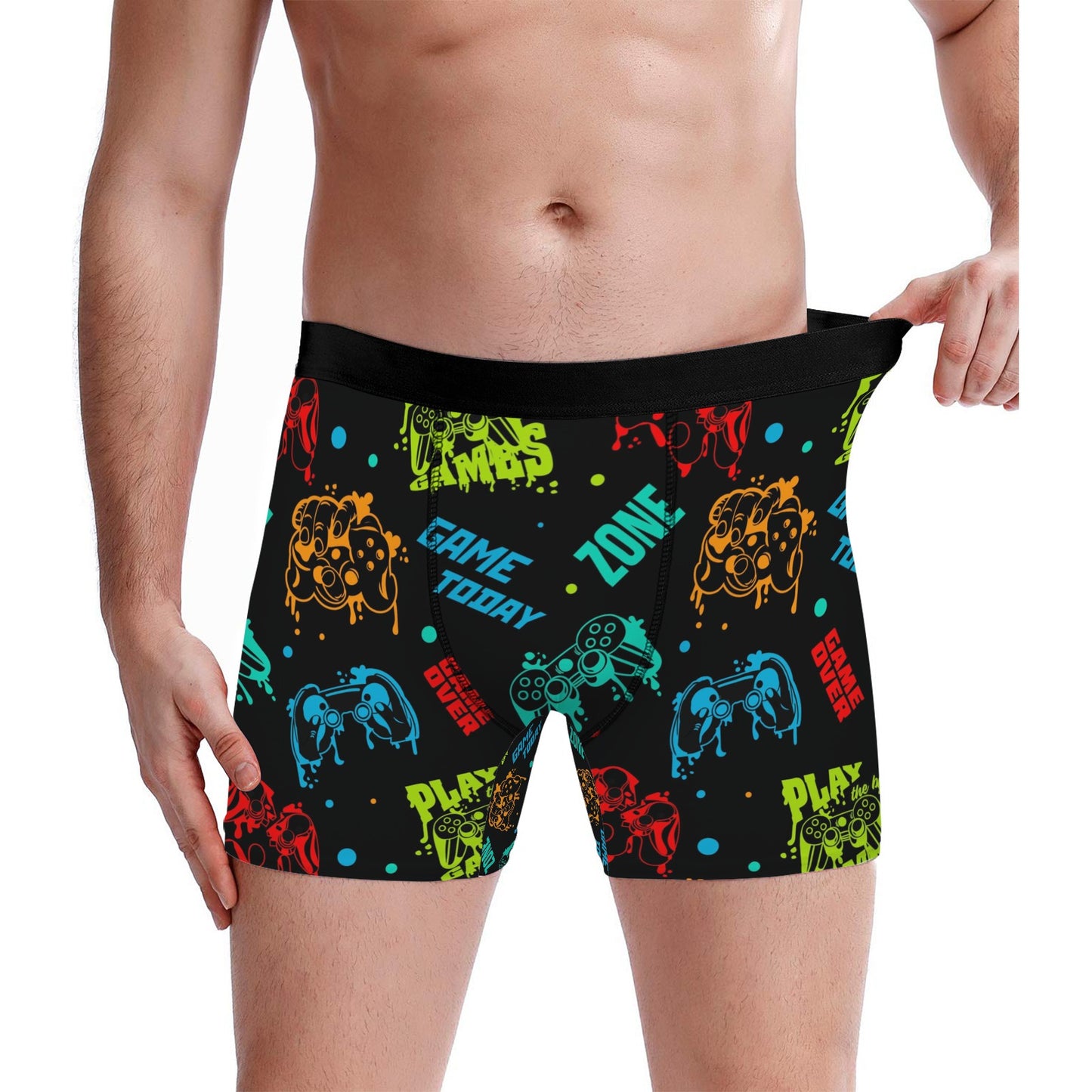 Custom Men's Underwear & Socks Set - Games Zone
