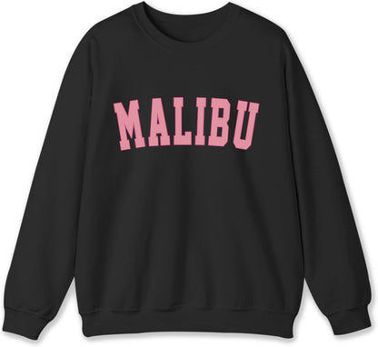 Cute Preppy Oversized Crewneck Sweatshirt for Teen Girls Aesthetic