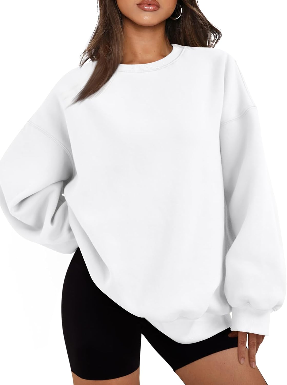 Womens Oversized Sweatshirts Crewneck Hoodies
