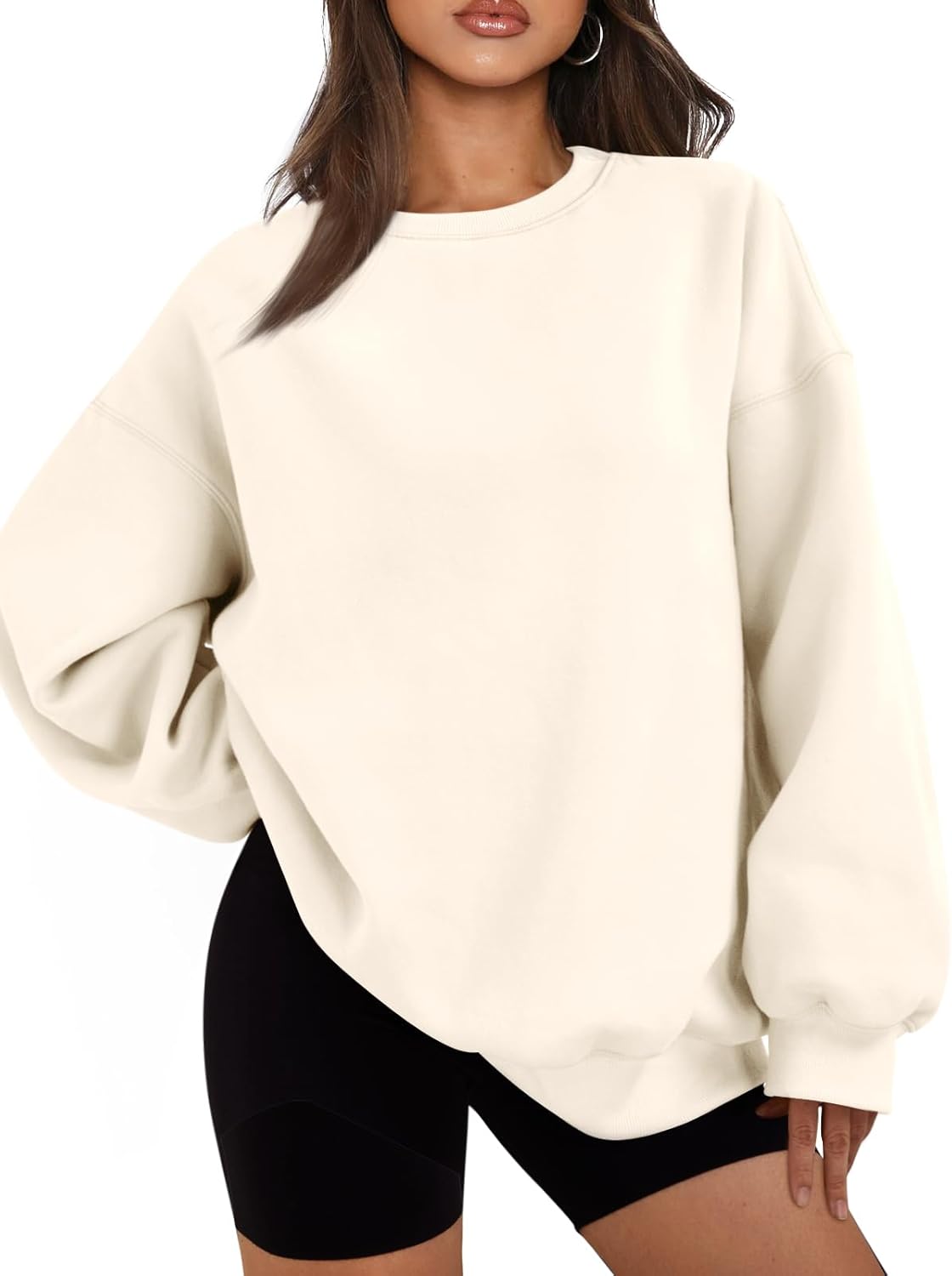 Womens Oversized Sweatshirts Crewneck Hoodies
