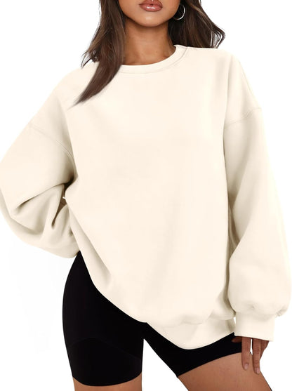 Womens Oversized Sweatshirts Crewneck Hoodies