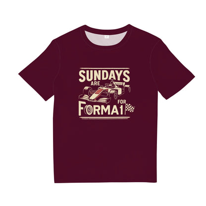 Sundays Are The Forma For F1 Tee Shirt