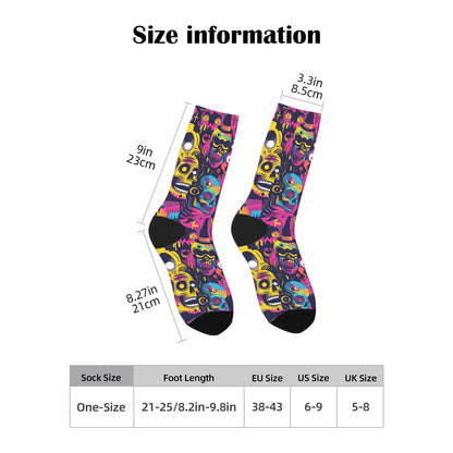 Custom Men's Underwear & Socks Set - Shock Skull