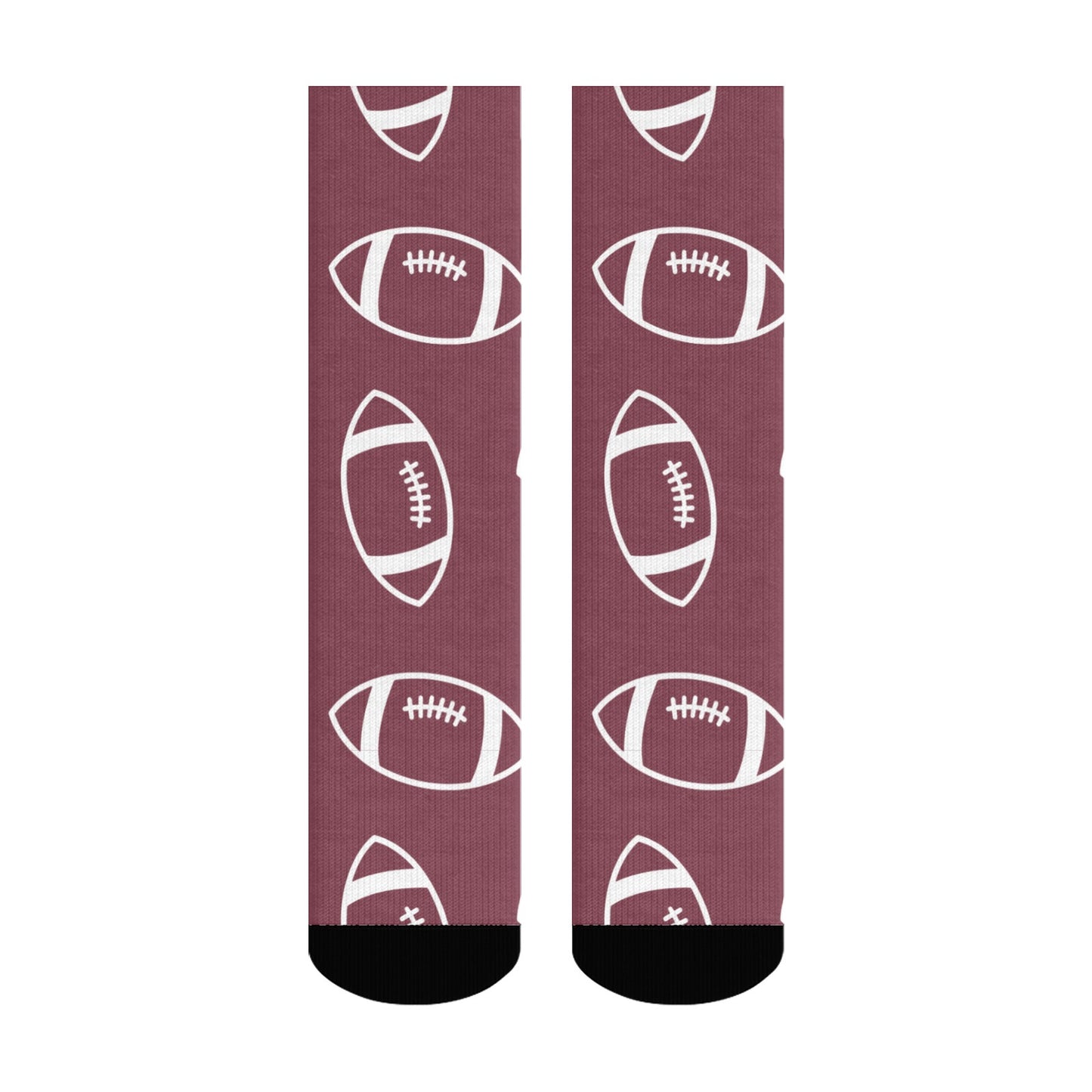 Customizable Football Socks - Faces, Numbers, or Patterns