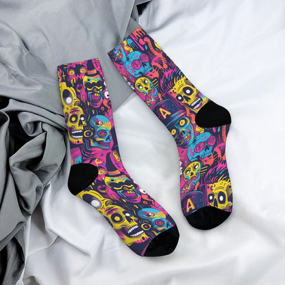 Custom Men's Underwear & Socks Set - Shock Skull