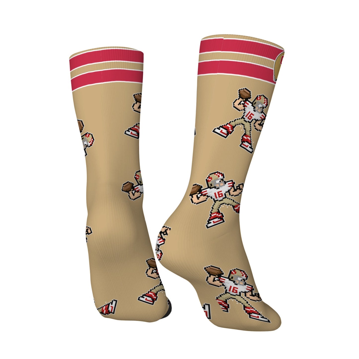 Custom Socks for San Francisco Football Fans