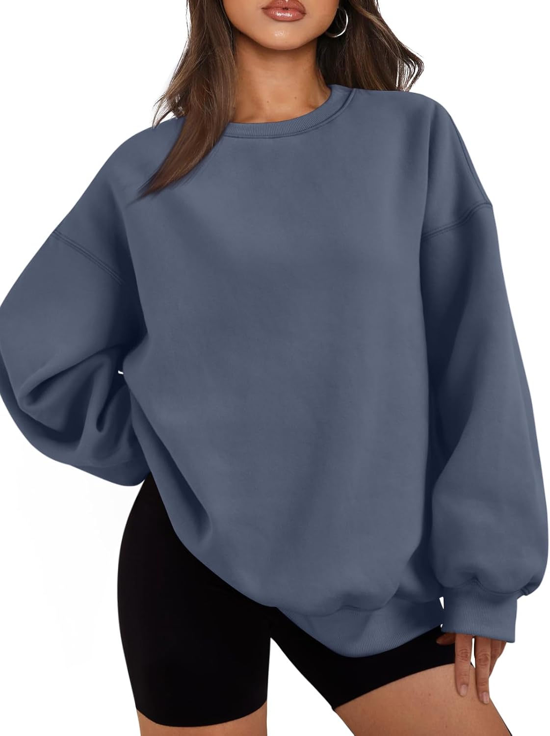 Womens Oversized Sweatshirts Crewneck Hoodies