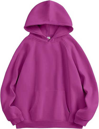 Hoodies Oversized Long Sleeve Comfy Casual Basic Pullover Sweatshirts 2025 Fall Outfits Y2K Clothes