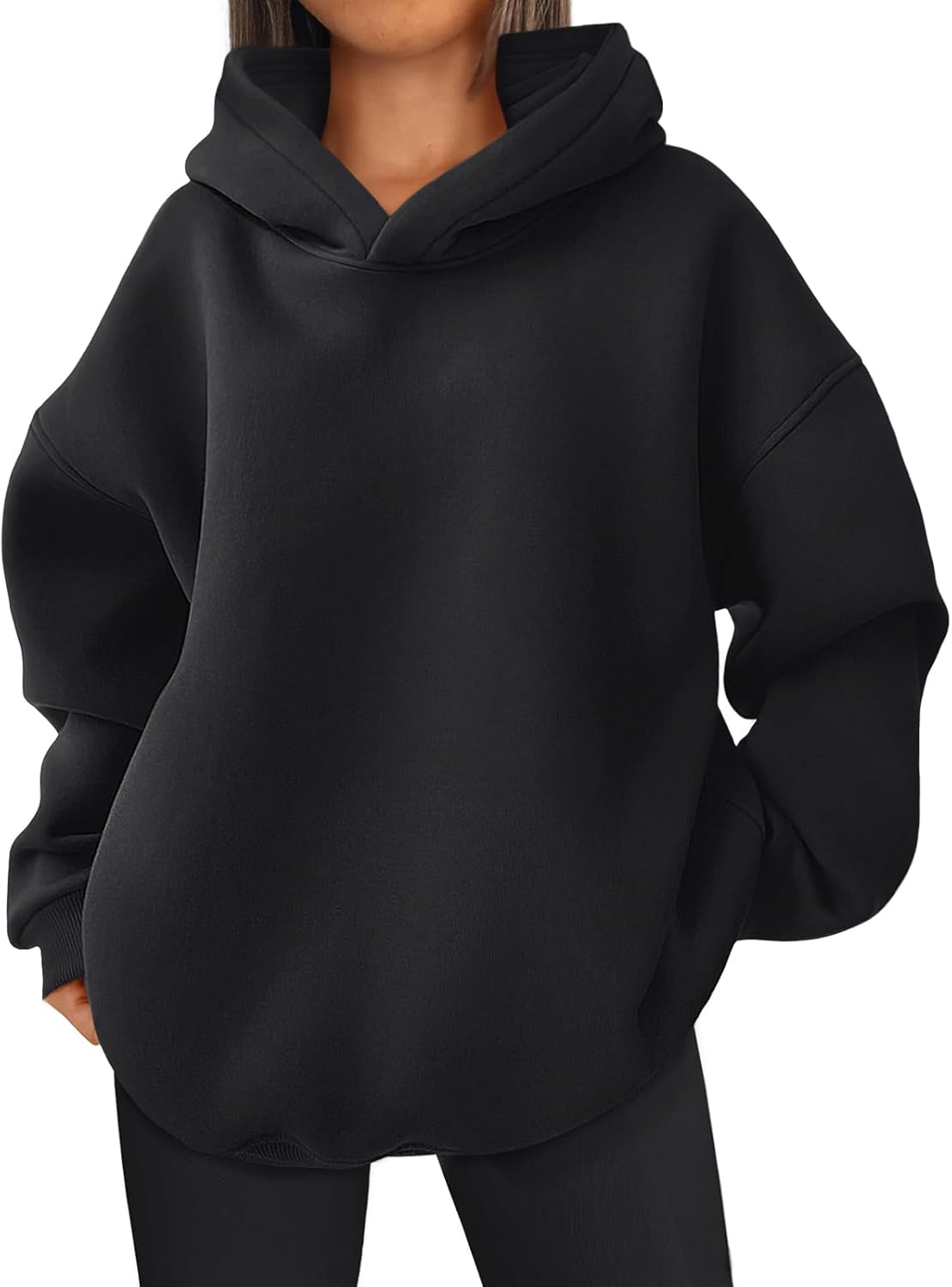 Oversized Hoodies Hooded Sweatshirts Casual Comfy Tops Fall Fashion Outfits 2025 Cute Clothes with Pockets