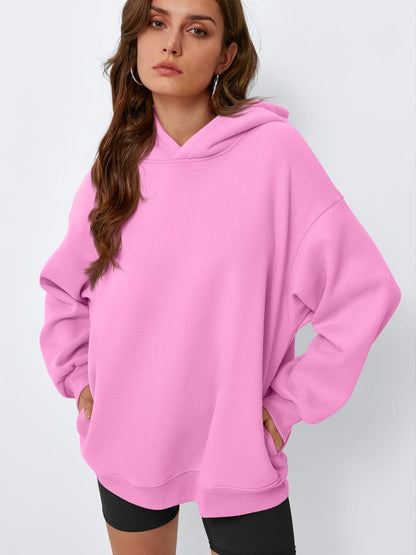 Oversized Hoodies Hooded Sweatshirts Casual Comfy Tops Fall Fashion Outfits 2025 Cute Clothes with Pockets
