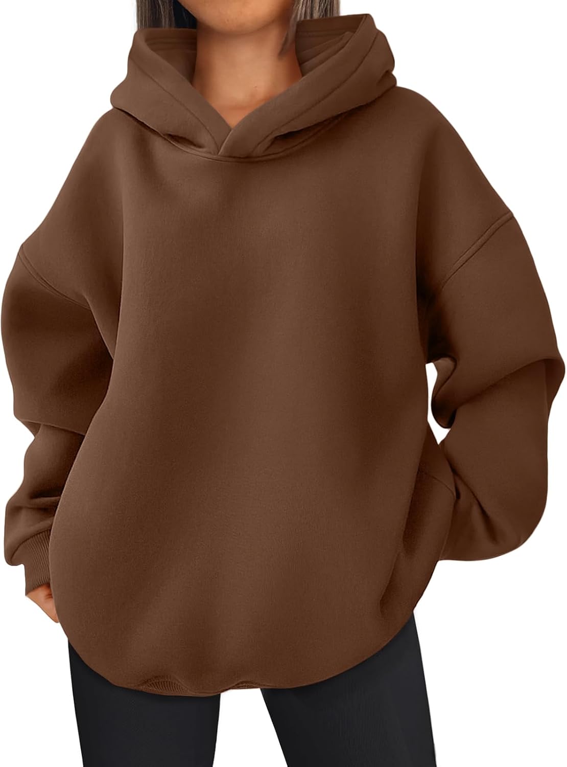 Oversized Hoodies Hooded Sweatshirts Casual Comfy Tops Fall Fashion Outfits 2025 Cute Clothes with Pockets