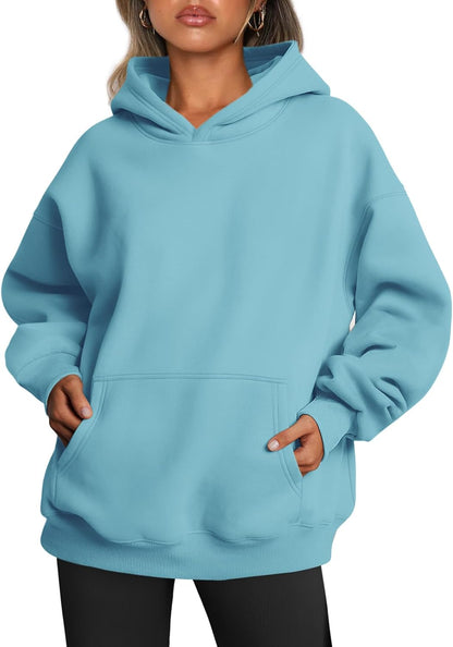 Oversized Hoodies Sweatshirts Fall Fashion 2025 Pullover Sweaters Winter Clothes