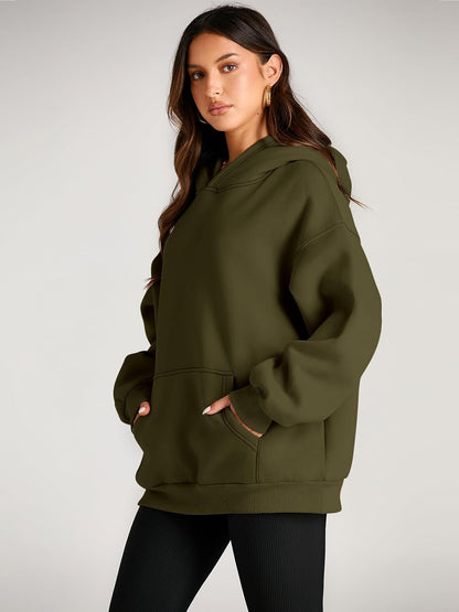 Oversized Hoodies Sweatshirts Fall Fashion 2025 Pullover Sweaters Winter Clothes