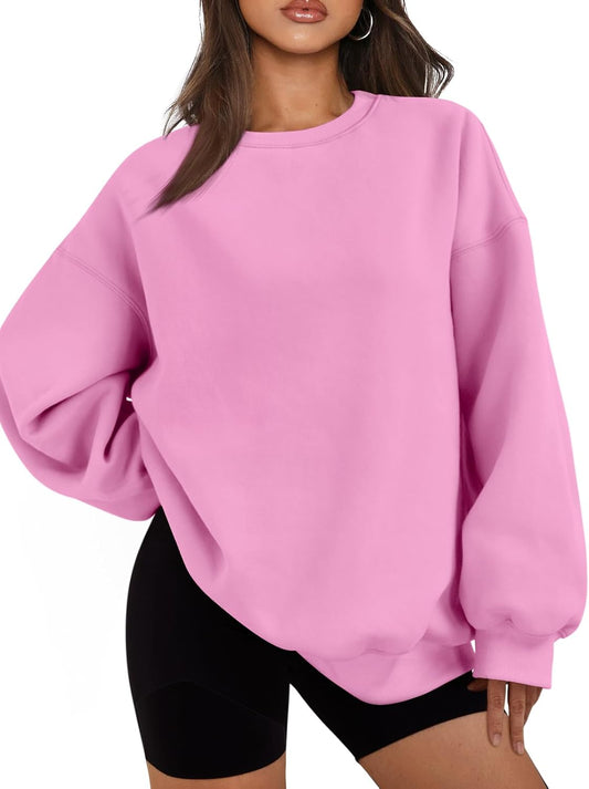 Womens Oversized Sweatshirts Crewneck Hoodies