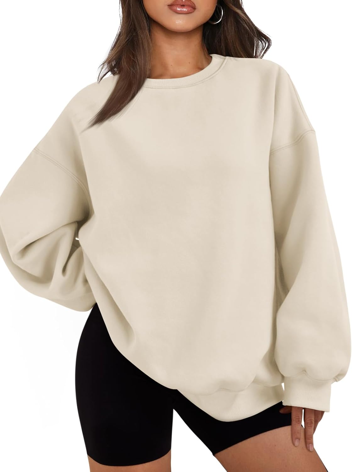 Womens Oversized Sweatshirts Crewneck Hoodies