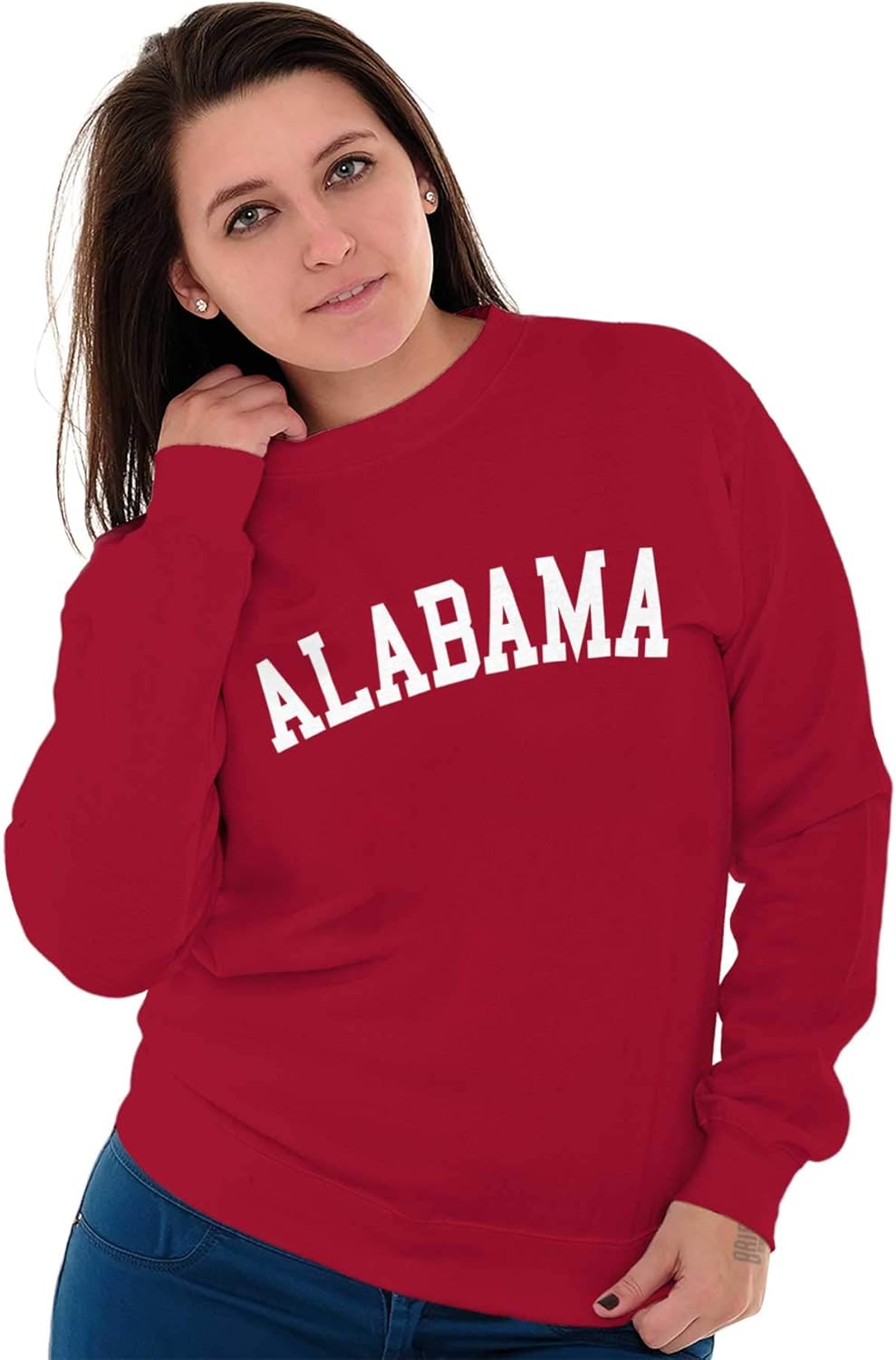 Alabama Simple Classic Crewneck Sweatshirt for Men and Women