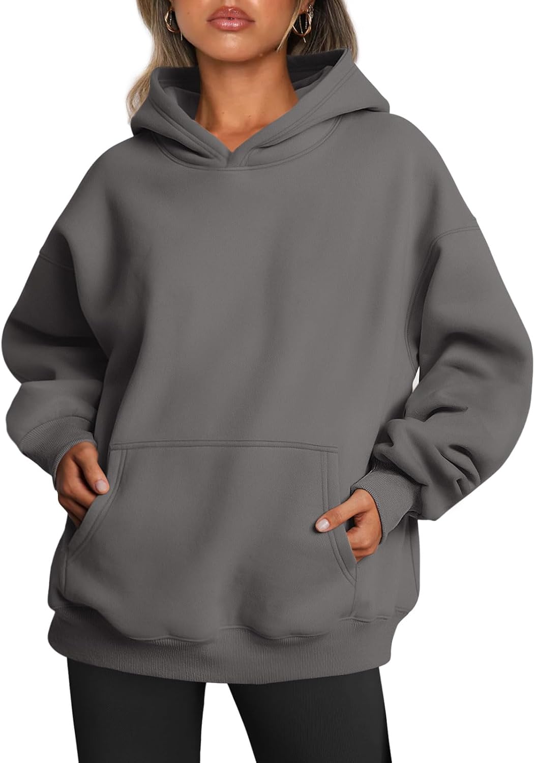 Oversized Hoodies Sweatshirts Fall Fashion 2025 Pullover Sweaters Winter Clothes