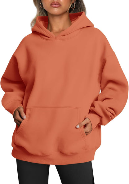 Oversized Hoodies Sweatshirts Fall Fashion 2025 Pullover Sweaters Winter Clothes