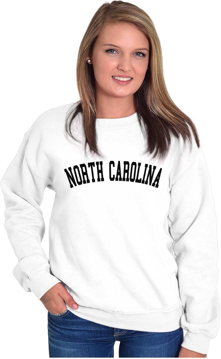 North Carolina Classic Crewneck Sweatshirt for Men and Women