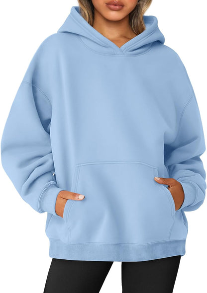 Oversized Sweatshirts Hoodies Long Sleeve Shirts Pullover Fall Outfits 2025 with Pocket