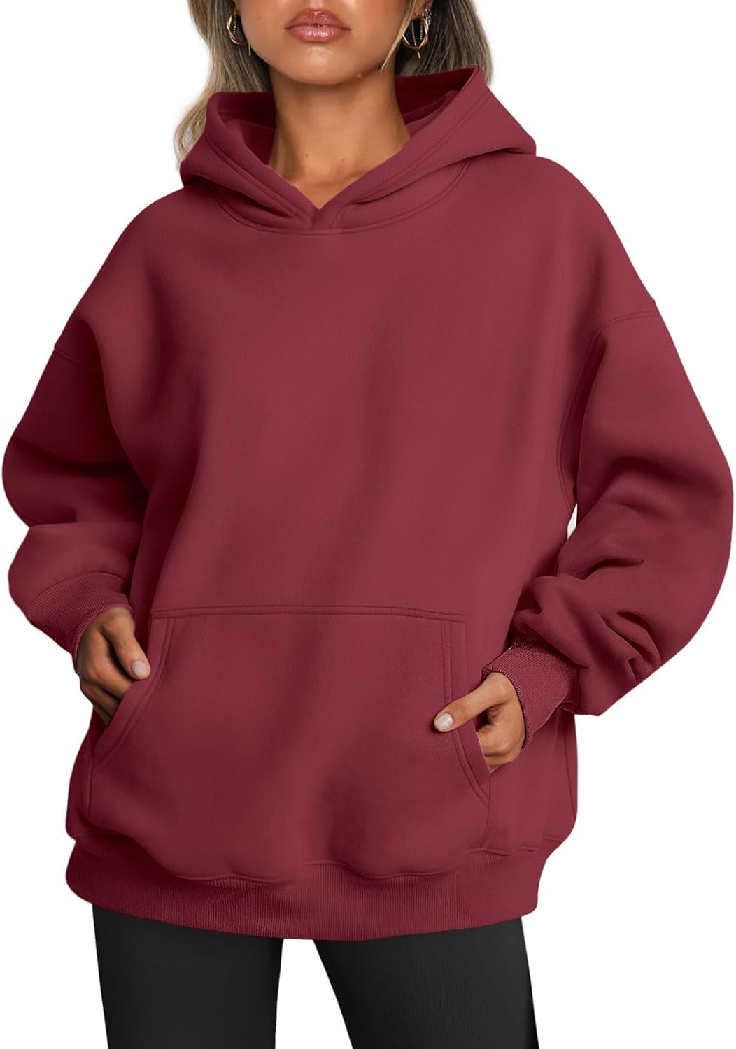 Oversized Hoodies Sweatshirts Fall Fashion 2025 Pullover Sweaters Winter Clothes