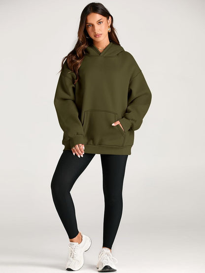 Oversized Hoodies Sweatshirts Fall Fashion 2025 Pullover Sweaters Winter Clothes